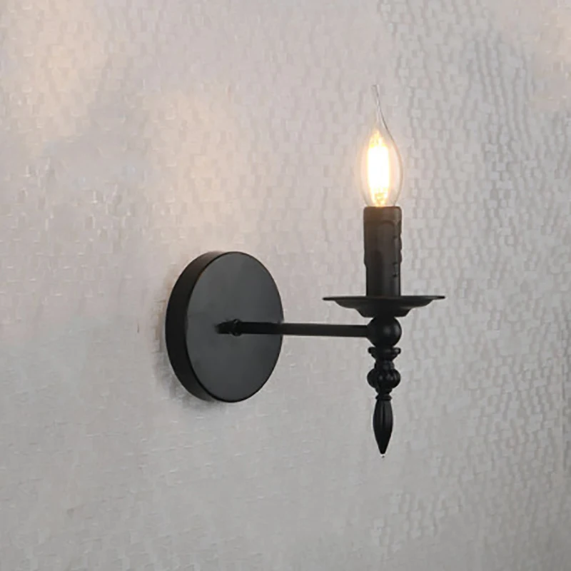 American Retro Small Wall Lamp Small and Exquisite Industrial Wind Iron Porch Lamp Indoor Aisle Stairs Candle French Wall Lamp
American Retro Small Wall Lamp Small and Exquisite Industrial Wind Iron Porch Lamp Indoor Aisle Stairs Candle French Wall Lamp