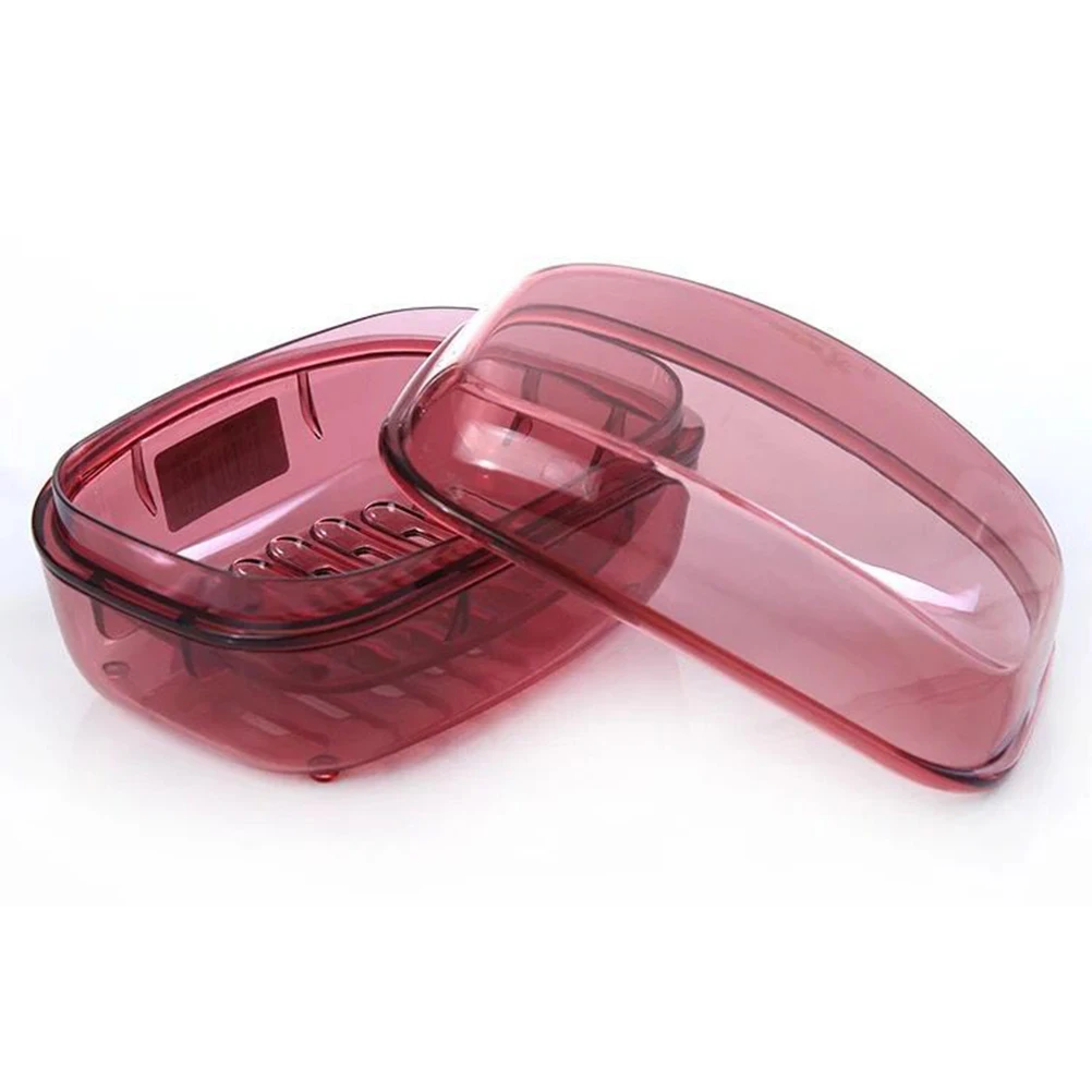 Waterproof Plastic Box Leakproof Container For Bathroom Home Outdoor Travel Anti-Slip Soap Case Soap Dish Red
Waterproof Plastic Box Leakproof Container For Bathroom Home Outdoor Travel Anti-Slip Soap Case Soap Dish Red