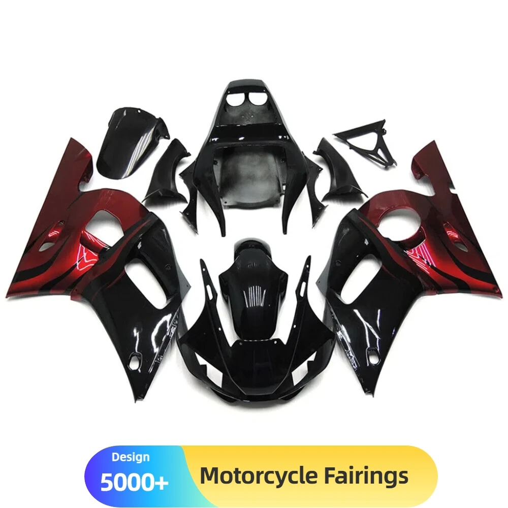 For Yamaha YZF-R6 1998-2002 Motorbike Fairing Kit in ABS Plastic Full Replacement Bodywork Set, , Perfect Fit
For Yamaha YZF-R6 1998-2002 Motorbike Fairing Kit in ABS Plastic Full Replacement Bodywork Set, , Perfect Fit