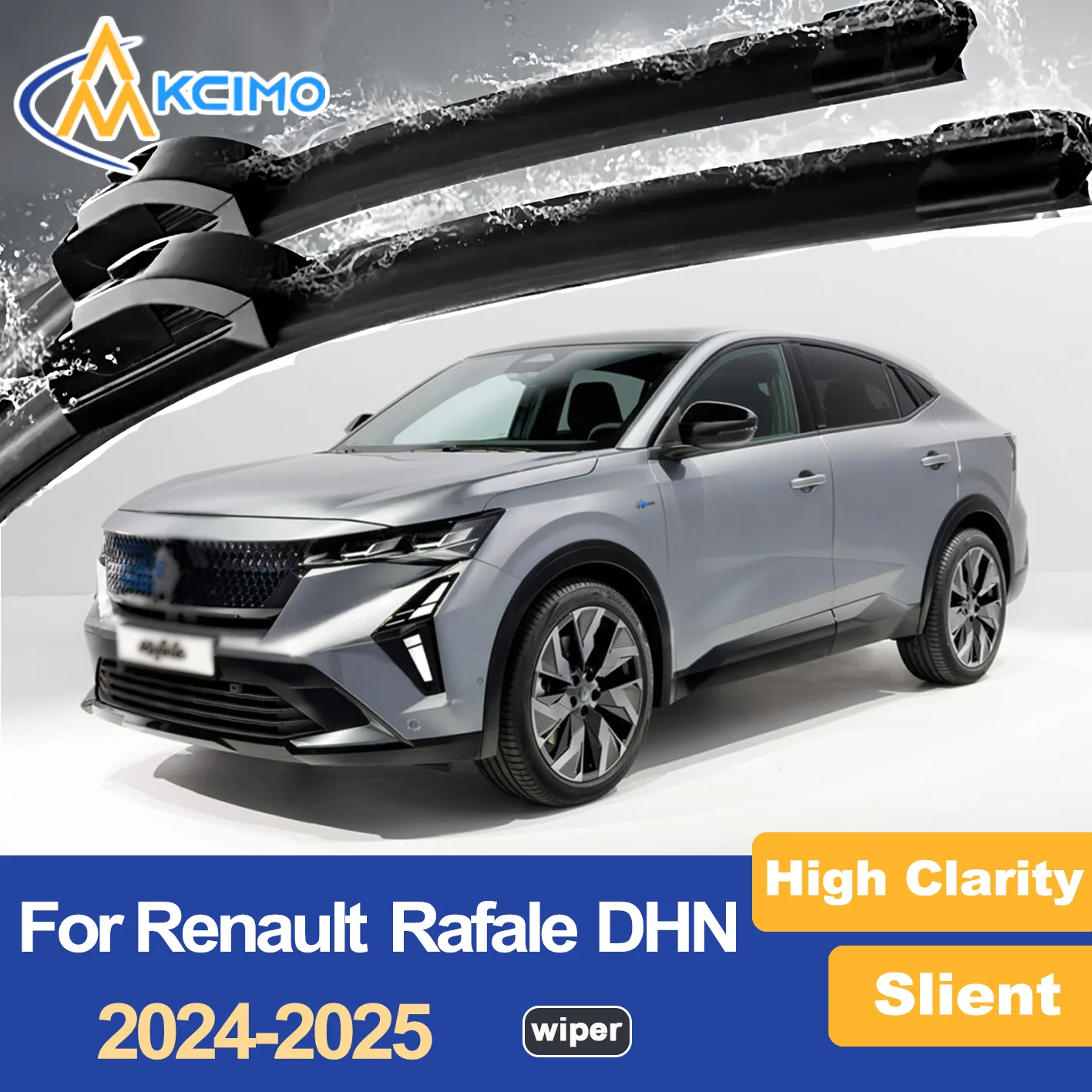 Premium Wiper Blades for 2024-2025 Renault Rafale DHN Streak Free Durable Ideal for Clear Visibility
Premium Wiper Blades for 2024-2025 Renault Rafale DHN Streak Free Durable Ideal for Clear Visibility