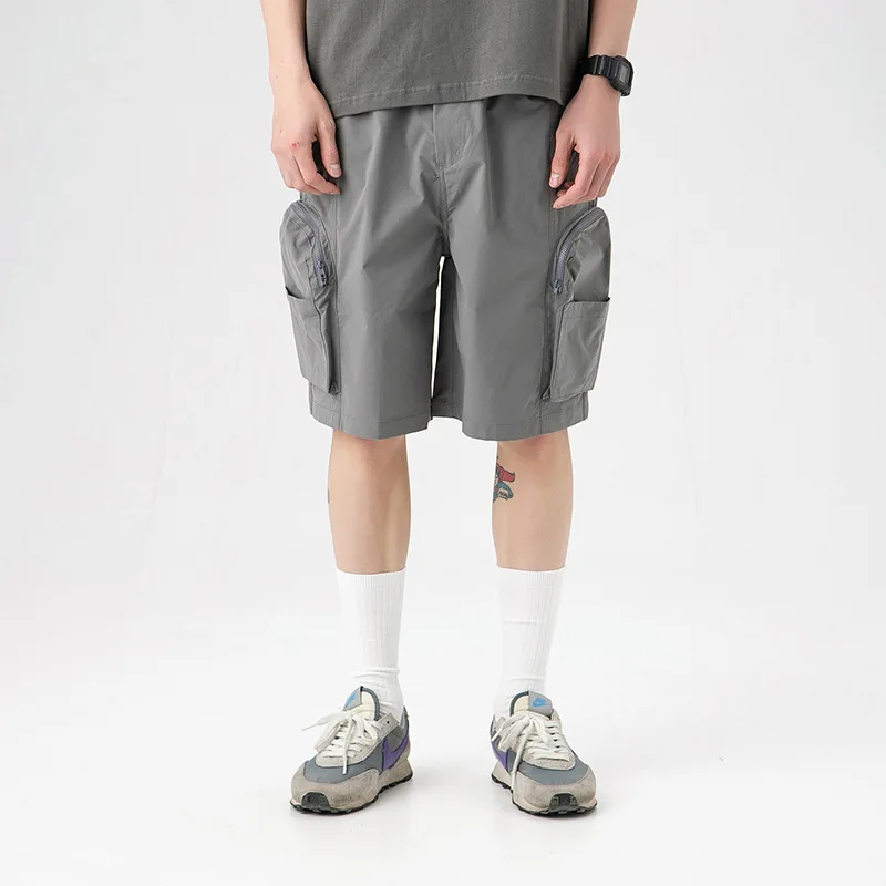 Cargo Shorts Japanese Trend Retro Three-dimensional Large Pocket Loose Five-point Pants Men
Cargo Shorts Japanese Trend Retro Three-dimensional Large Pocket Loose Five-point Pants Men