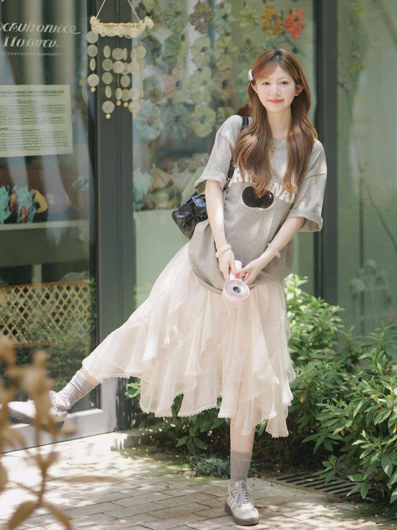 Summer 2026 Korean Loose Short Sleeve Top And Asymmetrical Skirt Set Elegant Two-Piece Women's Fashion Casual Breathable Poly...
Summer 2026 Korean Loose Short Sleeve Top And Asymmetrical Skirt Set Elegant Two-Piece Women's Fashion Casual Breathable Poly...