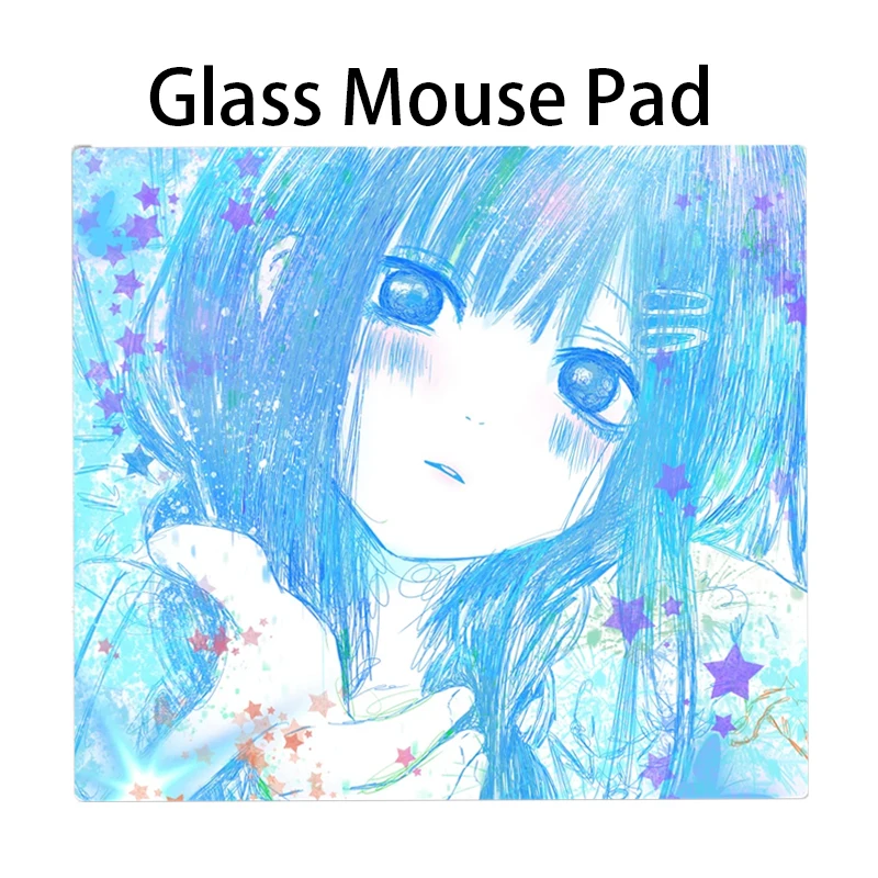 Art Anime INS Blue Hair Girl Girl Фотоэлектрический стеклянный коврик для мыши Gaming - XXL Cartoon Cute Hard Tempered Surface для FPS eSports
Art Anime INS Blue Hair Girl Girl Фотоэлектрический стеклянный коврик для мыши Gaming - XXL Cartoon Cute Hard Tempered Surface для FPS eSports