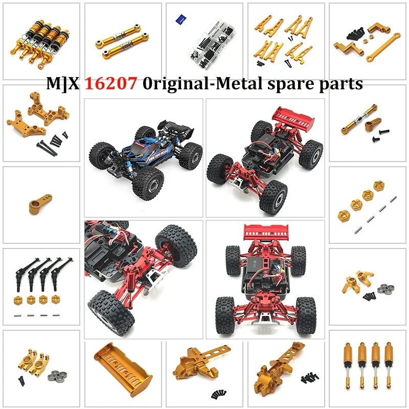 MJX H16 16207 16208 16209 16210 Metal Front and Rear Oil Shock Absorber 1/16 RC Car Upgrades Parts Accessories Car Accessories
MJX H16 16207 16208 16209 16210 Metal Front and Rear Oil Shock Absorber 1/16 RC Car Upgrades Parts Accessories Car Accessories