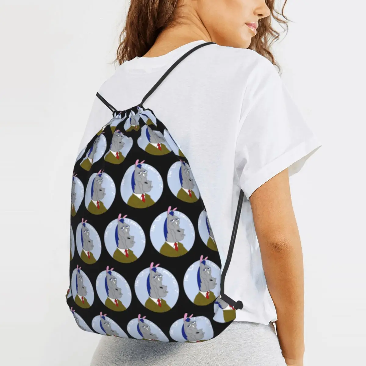 Ren And Stimpy Blue Suit Backpacks Multi-function Drawstring Bags Storage Bag Book Bags for Man Woman School
Ren And Stimpy Blue Suit Backpacks Multi-function Drawstring Bags Storage Bag Book Bags for Man Woman School