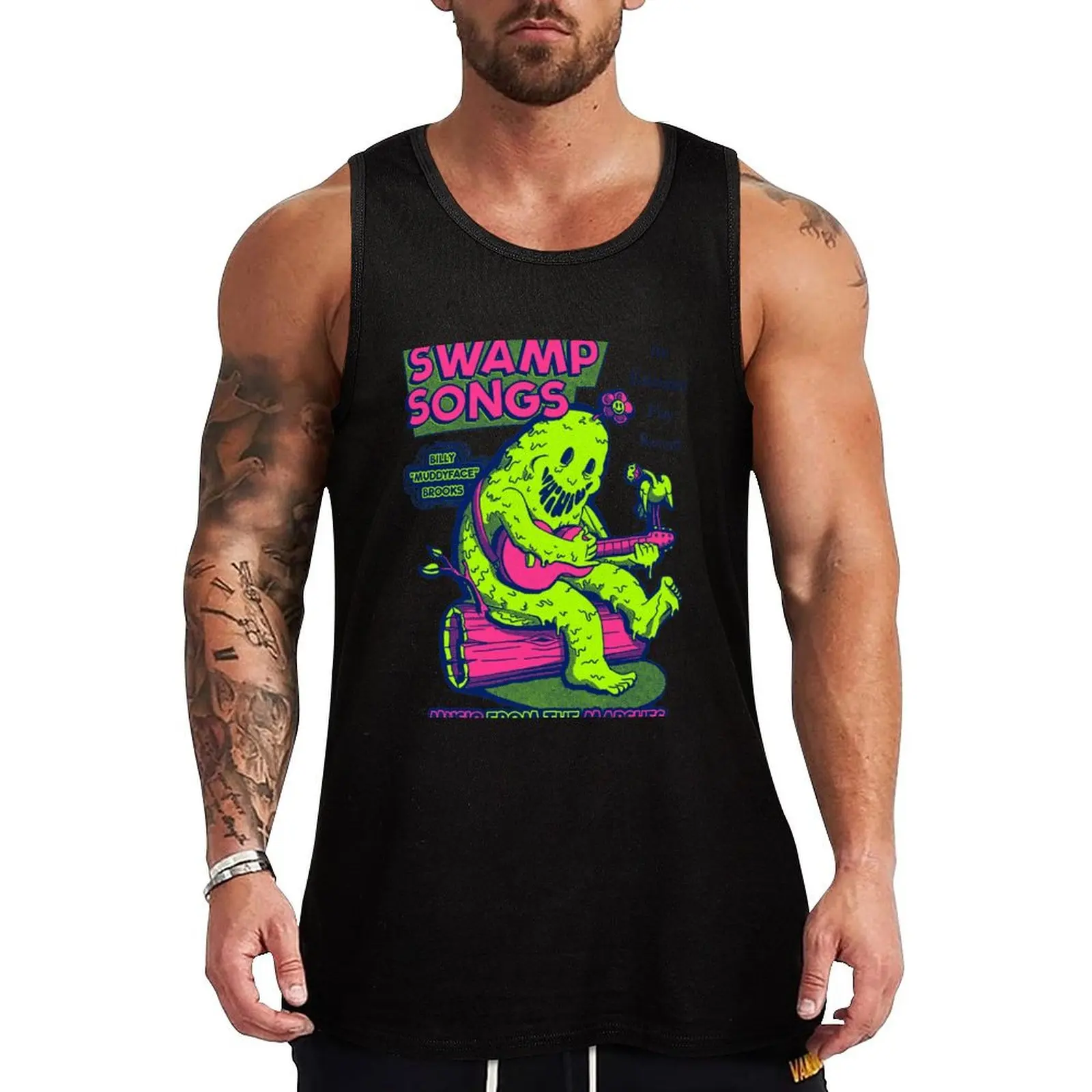 Swamp Songs - White/Neon Tank Top Quick Dry Tank Top Breathable Lightweight Sleeveless
Swamp Songs - White/Neon Tank Top Quick Dry Tank Top Breathable Lightweight Sleeveless