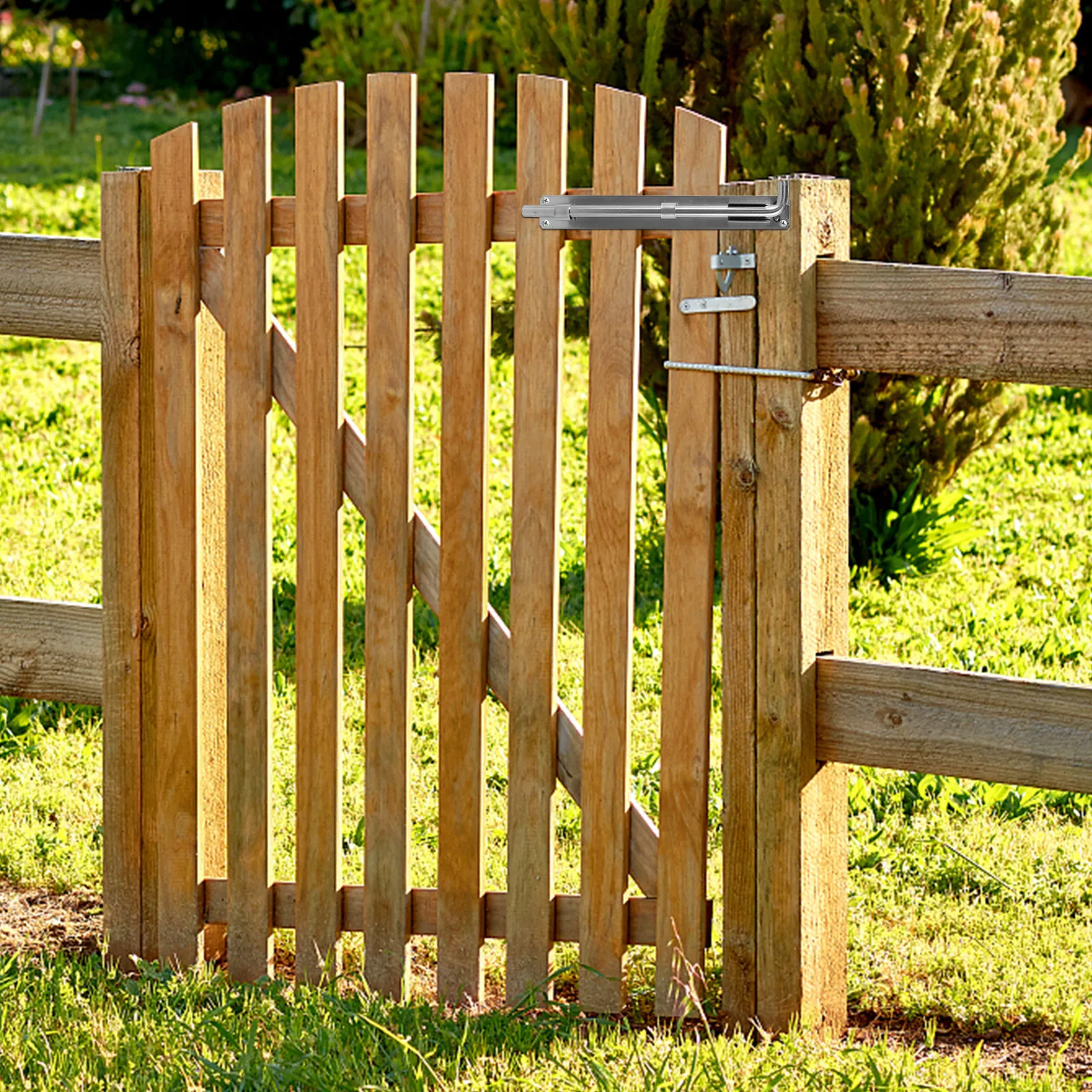 Комплект утолщенных засовов-защелок из нержавеющей стали для раздвижных дверей, амбаров, сараев, террас, заборов, патио, для внутренней безопасности
Комплект утолщенных засовов-защелок из нержавеющей стали для раздвижных дверей, амбаров, сараев, террас, заборов, патио, для внутренней безопасности