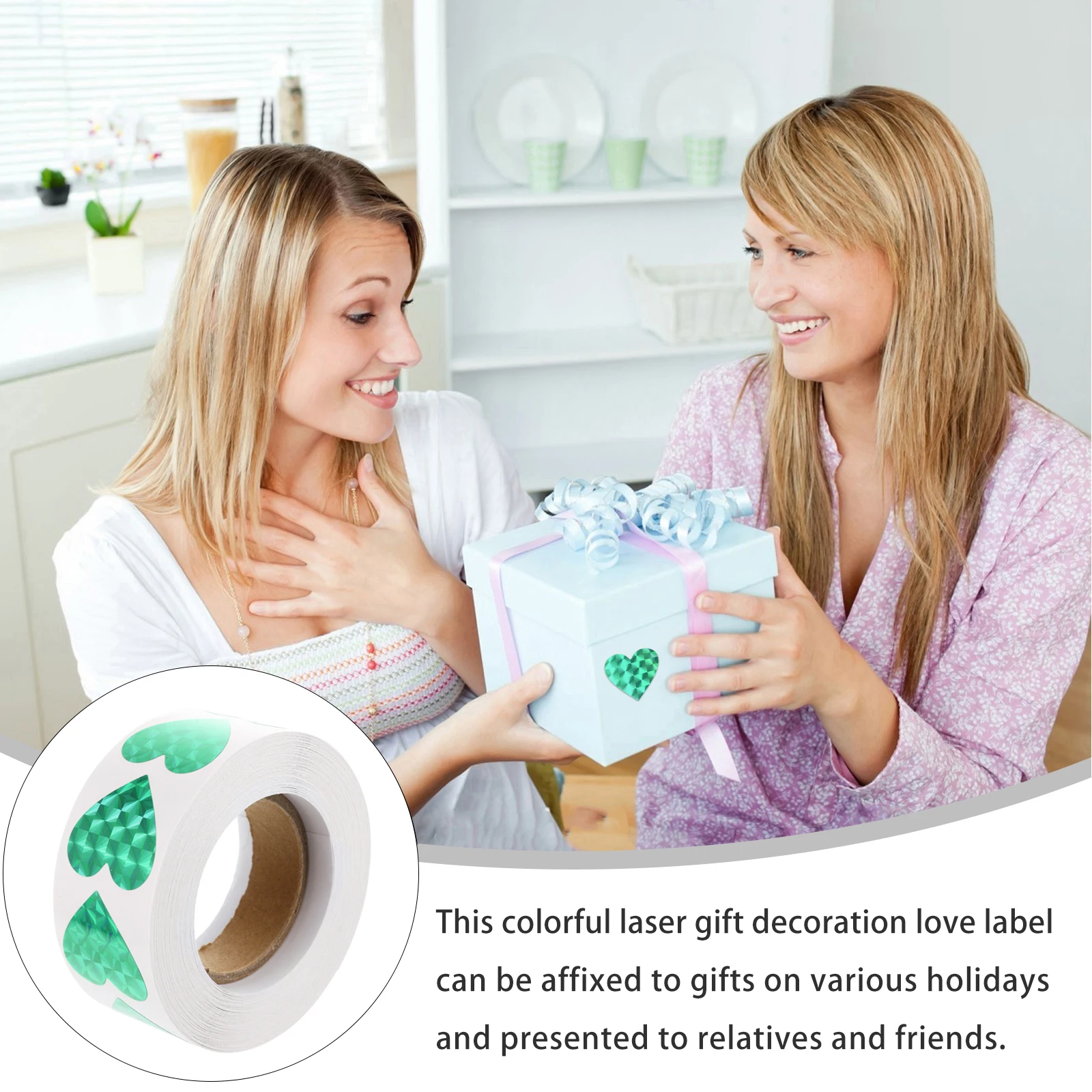 1 рулон блестящих этикеток с сердечками, экологически чистые клейкие наклейки для украшения подарочной коробки, сумки, клейкая этикетка, наклейка
1 рулон блестящих этикеток с сердечками, экологически чистые клейкие наклейки для украшения подарочной коробки, сумки, клейкая этикетка, наклейка