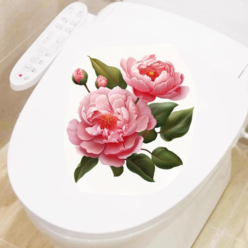 Pink Peony Creative Flower Sticker Wall Sticker Bathroom Toilet Decor Living Room Cabinet Home Decoration Decals S204
Pink Peony Creative Flower Sticker Wall Sticker Bathroom Toilet Decor Living Room Cabinet Home Decoration Decals S204