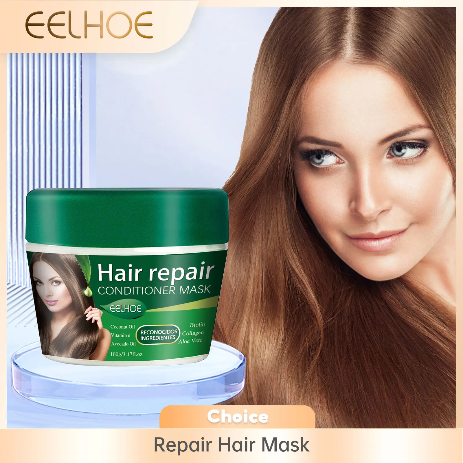 Repair Hair Mask Quickly Repair Dry Damage Frizzy Deep Moisturize Nourish Soft Smooth Shiny Hair Scalp Treatments Conditioners
Repair Hair Mask Quickly Repair Dry Damage Frizzy Deep Moisturize Nourish Soft Smooth Shiny Hair Scalp Treatments Conditioners