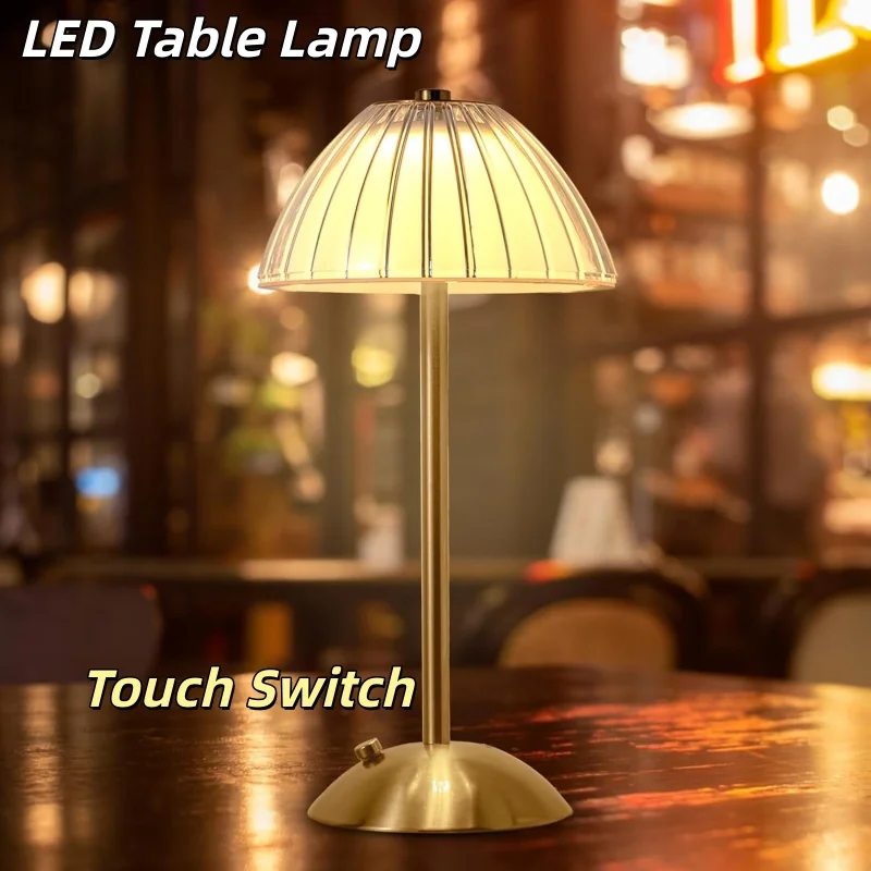 Table Lamp LED Touch Sensor Dimmable Desktop Night Light Rechargeable Wireless Reading Lamp for Hotel Bar Bedroom Decor Light
Table Lamp LED Touch Sensor Dimmable Desktop Night Light Rechargeable Wireless Reading Lamp for Hotel Bar Bedroom Decor Light