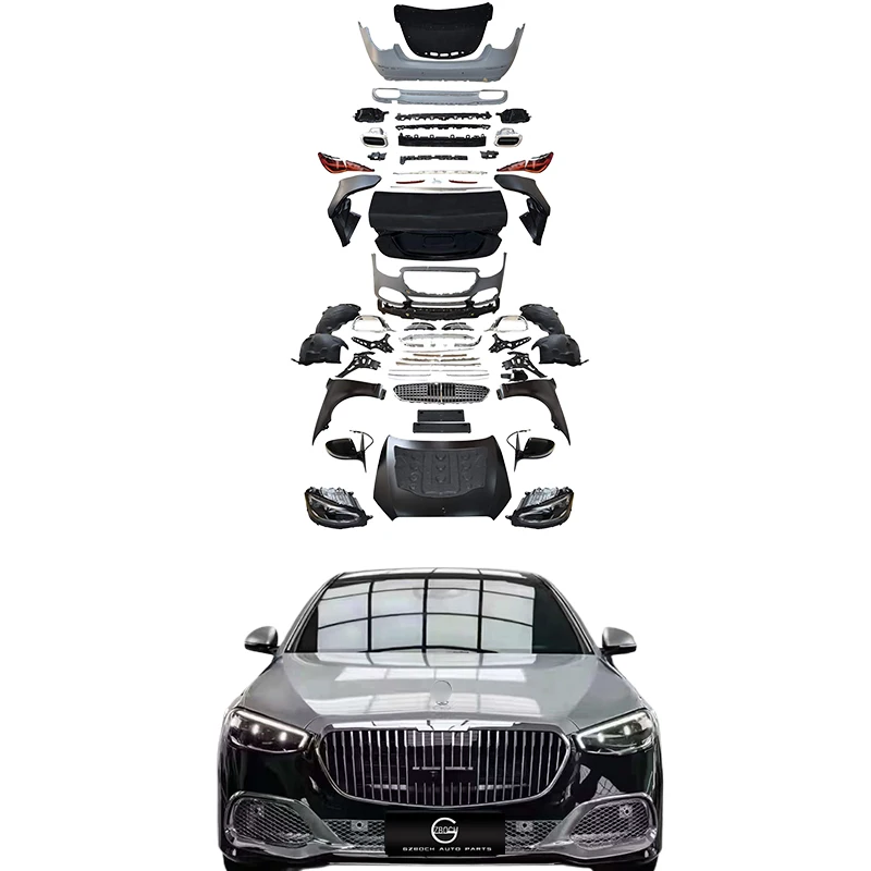 Комплект для преобразования w221 w223 для 06 + Mercedes Benz W221 s-class to W223 Maybach, автомобильные бамперы, капот двигателя, брызговик, задние фары, фары
Комплект для преобразования w221 w223 для 06 + Mercedes Benz W221 s-class to W223 Maybach, автомобильные бамперы, капот двигателя, брызговик, задние фары, фары