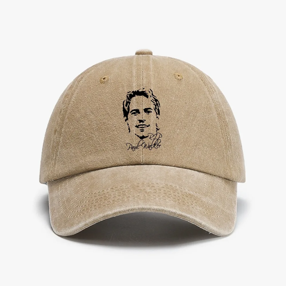 Paul walker print baseball cap fashion Vintage Style Washed Distressed Denim Hat for Men women Lightweight Breathable sun hats
Paul walker print baseball cap fashion Vintage Style Washed Distressed Denim Hat for Men women Lightweight Breathable sun hats