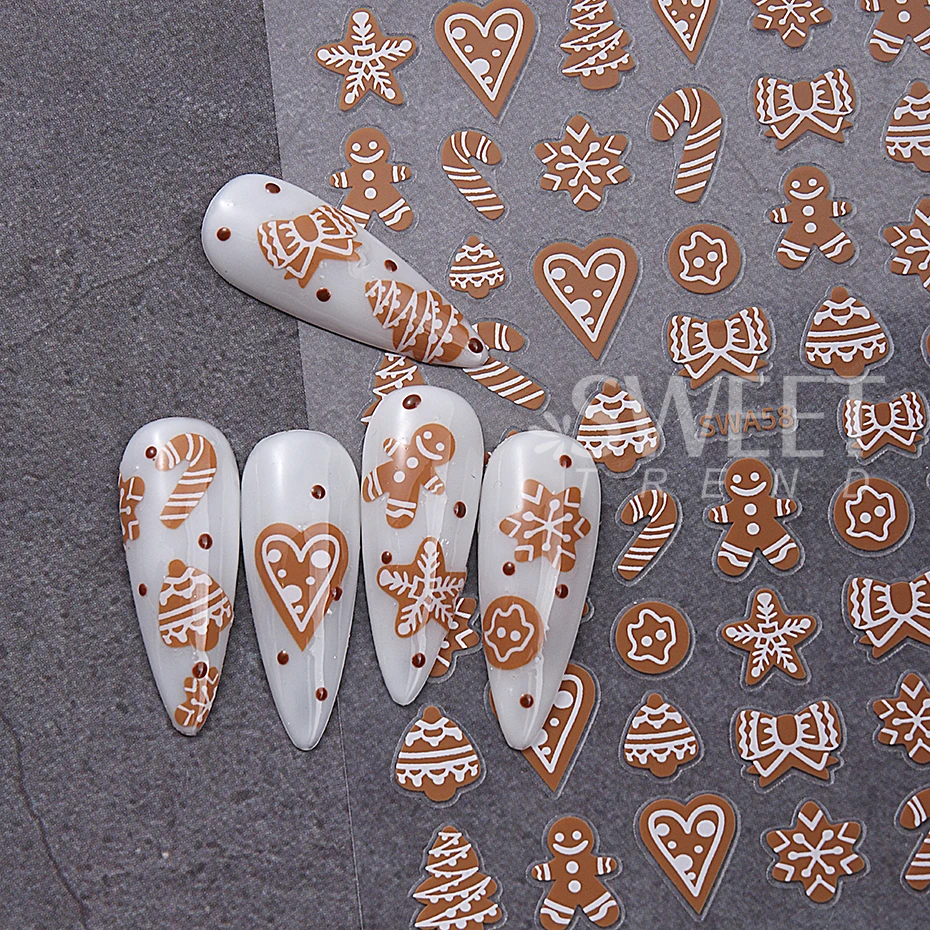 2pcs 3D Nail Stickers Cute Candy Bows Heart Nail Slider Nails Decorations
2pcs 3D Nail Stickers Cute Candy Bows Heart Nail Slider Nails Decorations
