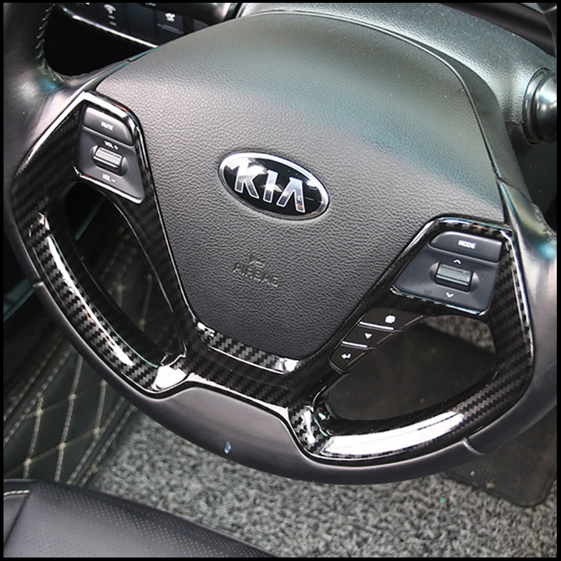 Car Styling For KIA Ceed 2013 2014 2015 Steering Wheel Button Cover Sticker Trim Decoration Strips Auto Parts Accessories
Car Styling For KIA Ceed 2013 2014 2015 Steering Wheel Button Cover Sticker Trim Decoration Strips Auto Parts Accessories