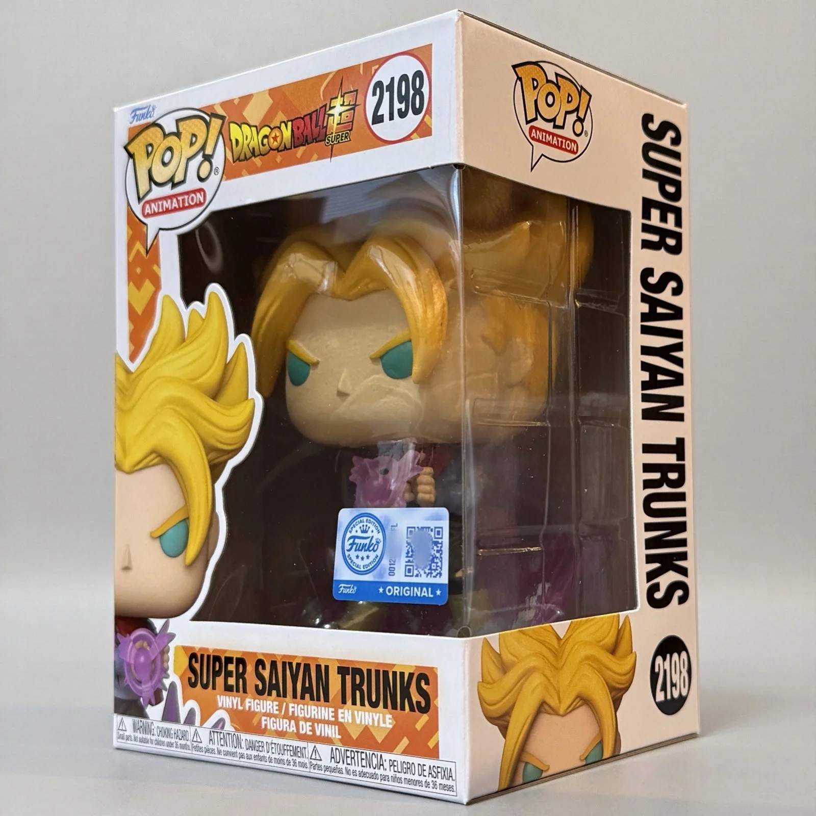 Фигурка Транка из Dragon Ball Z Super Saiyan # 2198 Официальные оригинальные коллекционные фигурки Funko Pop, ограниченная серия, подарок для фанатов
Фигурка Транка из Dragon Ball Z Super Saiyan # 2198 Официальные оригинальные коллекционные фигурки Funko Pop, ограниченная серия, подарок для фанатов