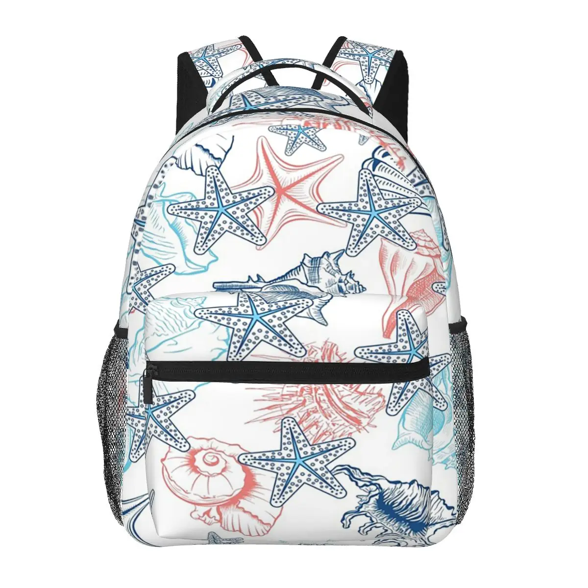 Marine Theme Shark Fish Crab And Starfish Student Backpack School Bag Hiking Travel Daypack for Men Women Bookbag Shoulder Bags
Marine Theme Shark Fish Crab And Starfish Student Backpack School Bag Hiking Travel Daypack for Men Women Bookbag Shoulder Bags