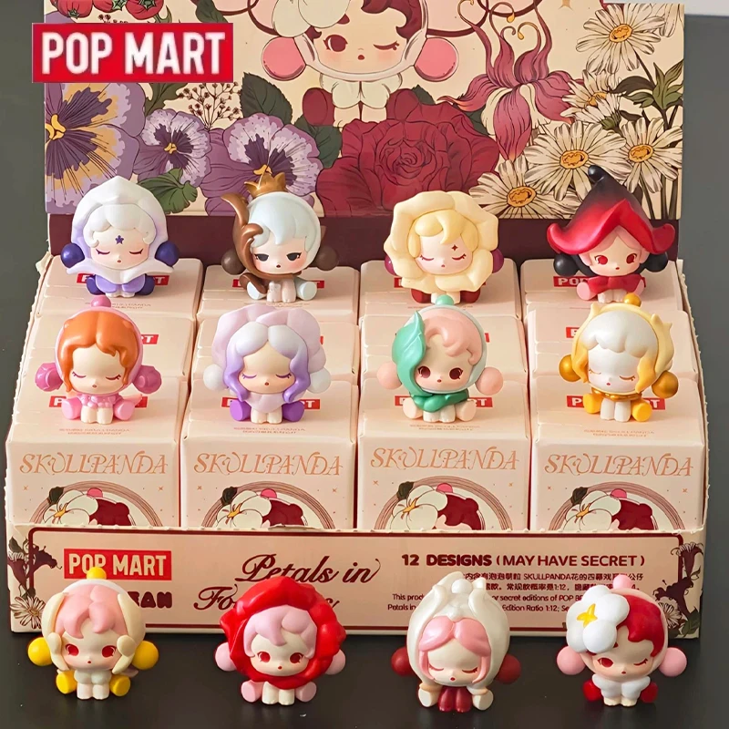 POPMART POP BEAN SKULLPANDA Petals In Four Acts Series Blind Box Toys Guess Bag Kawaii Anime Action Figure Cartoon Model
POPMART POP BEAN SKULLPANDA Petals In Four Acts Series Blind Box Toys Guess Bag Kawaii Anime Action Figure Cartoon Model