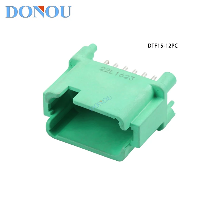 12 Pin Deutsch DT DTF15-12PC Green Straight PCB Mount Solder Connector Automotive Board End Receptacle for Truck Boat Marine
12 Pin Deutsch DT DTF15-12PC Green Straight PCB Mount Solder Connector Automotive Board End Receptacle for Truck Boat Marine