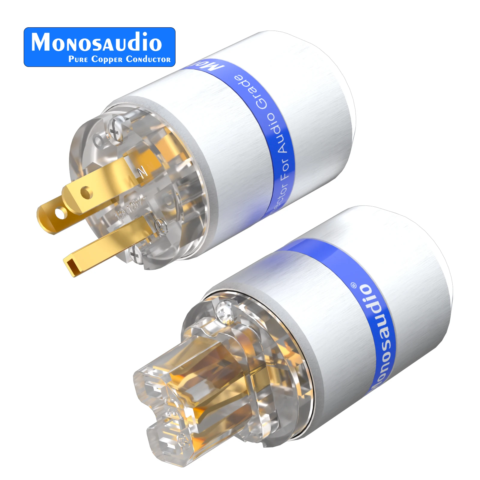 Разъем питания аудиокласса Monosaudio M107/F107, разъем питания IEC320 C15, позолоченный родиевым покрытием
Разъем питания аудиокласса Monosaudio M107/F107, разъем питания IEC320 C15, позолоченный родиевым покрытием