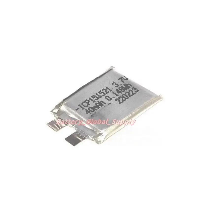 ICP151521 Rechargeable Button Battery 40mAH 3.7V Fast Delivery 1 Piece, Brand New -
ICP151521 Rechargeable Button Battery 40mAH 3.7V Fast Delivery 1 Piece, Brand New -