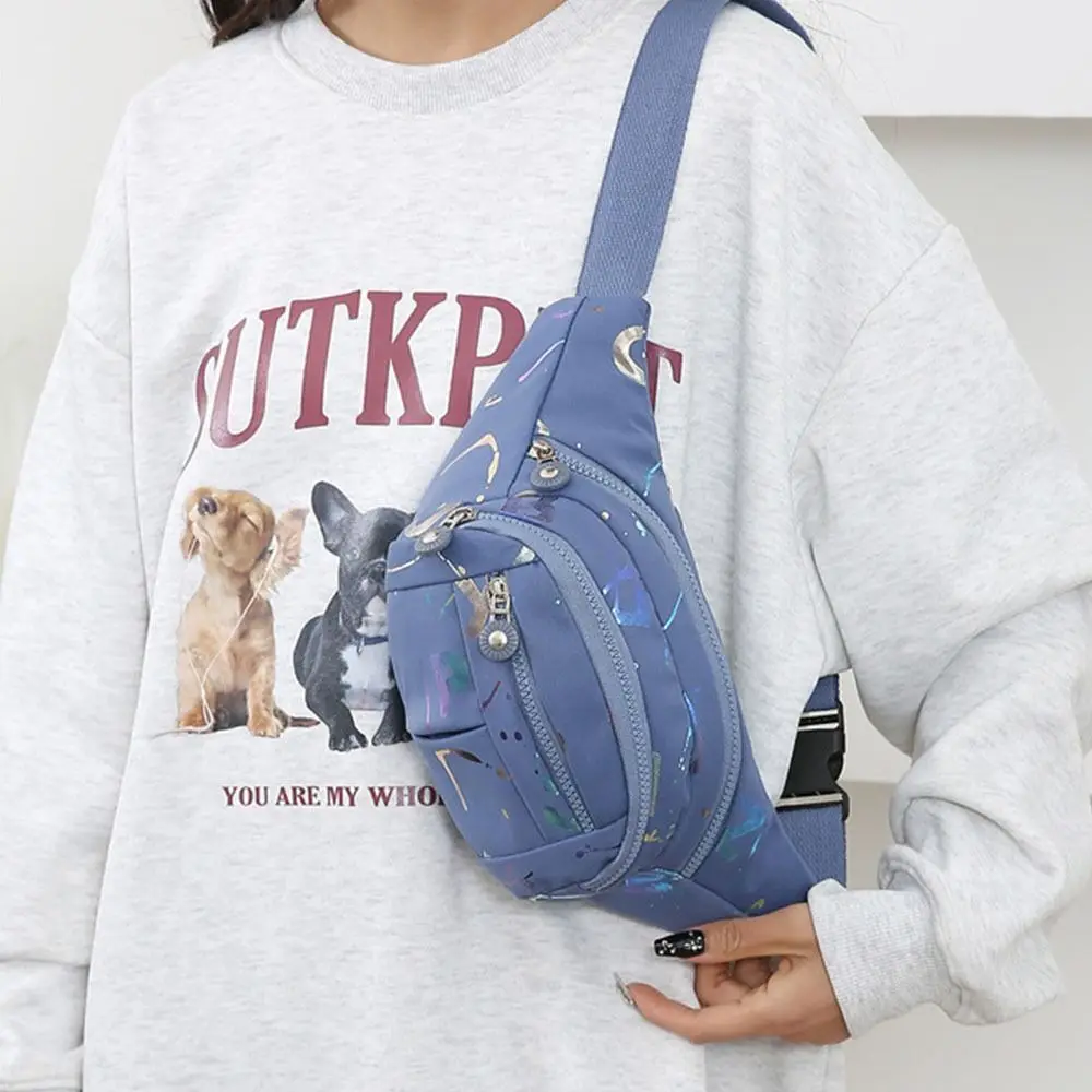 Multifuntional Waist Bags Fanny Pack Lightweight Sport Shoulder Sling Backpack Hot Stamping Letters Water Proof
Multifuntional Waist Bags Fanny Pack Lightweight Sport Shoulder Sling Backpack Hot Stamping Letters Water Proof