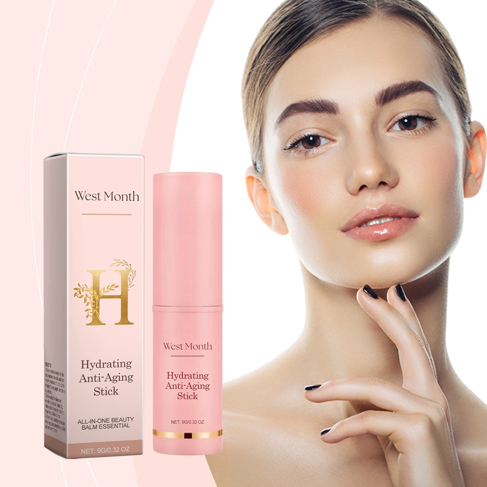 West&Month Anti-Wrinkle Collagen Stick Anti Aging Reduce Fine Lines Deep Hydration Face Lightening Cream Nicotinamide Balm Stick 
West&Month Anti-Wrinkle Collagen Stick Anti Aging Reduce Fine Lines Deep Hydration Face Lightening Cream Nicotinamide Balm Stick