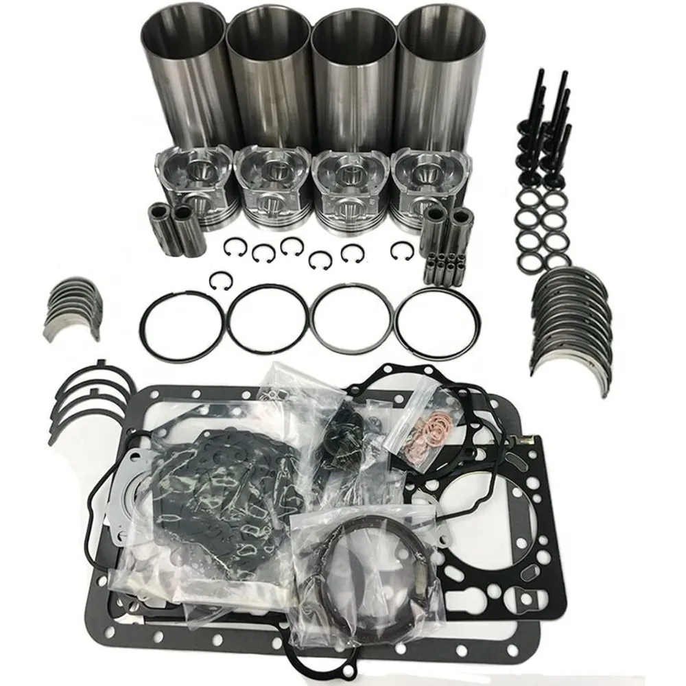 Overhaul Rebuild Kit 4TN82 4TN82E 4TN82E-G1 for Yanmar Engine Excavator Tractor
Overhaul Rebuild Kit 4TN82 4TN82E 4TN82E-G1 for Yanmar Engine Excavator Tractor