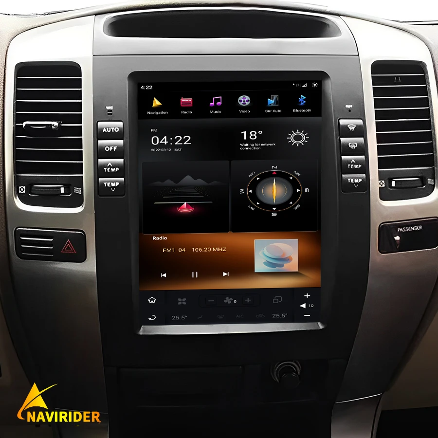 Автомобильный мультимедийный видеоплеер 12,1 дюймов Android 11 для Lexus GX470 2004-2009 Toyota Prado Стерео GPS Carplay IPS экран 128 ГБ ROM
Автомобильный мультимедийный видеоплеер 12,1 дюймов Android 11 для Lexus GX470 2004-2009 Toyota Prado Стерео GPS Carplay IPS экран 128 ГБ ROM