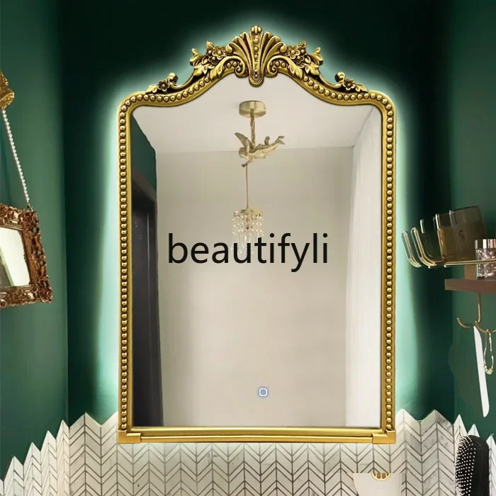 FG28French retro bathroom European hanging mirror toilet vanity mirror American fireplace mirror
FG28French retro bathroom European hanging mirror toilet vanity mirror American fireplace mirror