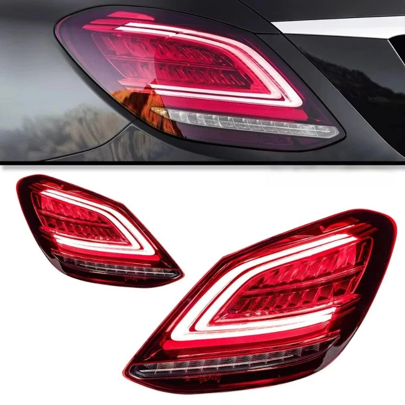 For C-class W205 2015-2022 C180L C200L C260L C300L Modified Rear Lights Car Parts Upgrade LED Taillights
For C-class W205 2015-2022 C180L C200L C260L C300L Modified Rear Lights Car Parts Upgrade LED Taillights