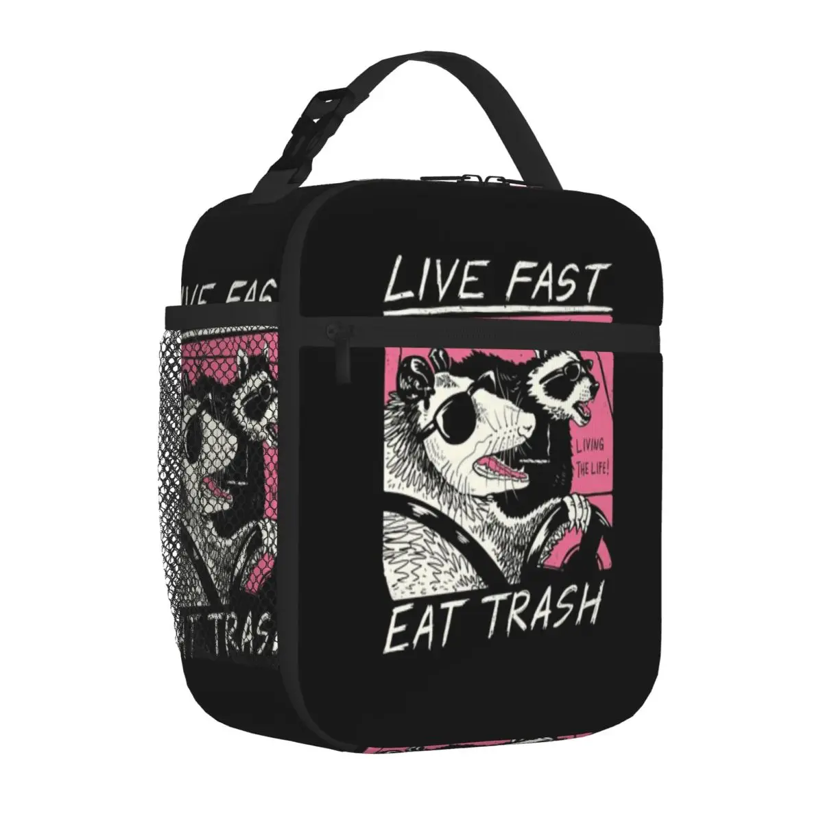 Bestselling Live Fast! Eat Trash! Minimal Decoration Durable Lunch Bag Teen School Reusable Lunch Bag
Bestselling Live Fast! Eat Trash! Minimal Decoration Durable Lunch Bag Teen School Reusable Lunch Bag