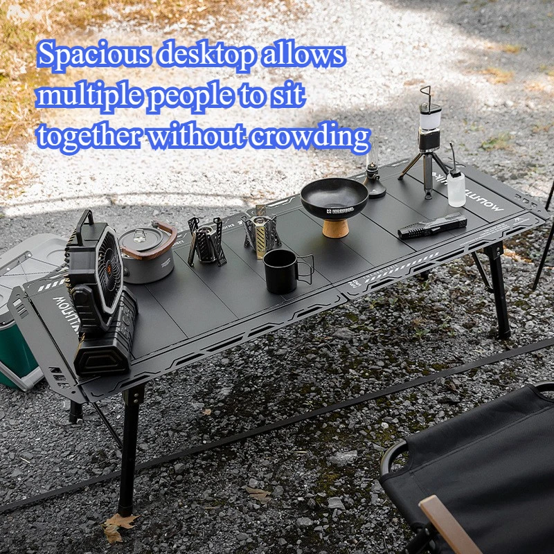 Outdoor Portable Folding Table Adjustable Stable Thickened Spacious Desktop Camping Tables Five Unit Table Camping Supplies
Outdoor Portable Folding Table Adjustable Stable Thickened Spacious Desktop Camping Tables Five Unit Table Camping Supplies
