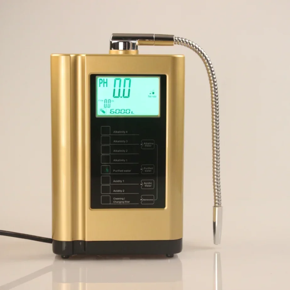 Brand-New 5 Plate Alkaline Ionizer Kangen Water Machine Electric Easy Faucet Installation for Household Use
Brand-New 5 Plate Alkaline Ionizer Kangen Water Machine Electric Easy Faucet Installation for Household Use