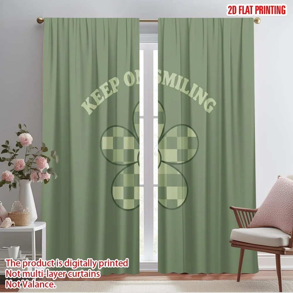 2pcs 2D flat printing Party Curtain Keep Smiling Flower Polyester Without Electricity Holiday Decorations for Multipurpose Event
2pcs 2D flat printing Party Curtain Keep Smiling Flower Polyester Without Electricity Holiday Decorations for Multipurpose Event