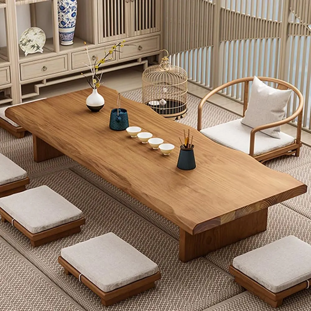 Japanese Solid Wood Low Table for Meditation, Living, Tea, and Dining Rooms (78.7x23.6x13.7in)
Japanese Solid Wood Low Table for Meditation, Living, Tea, and Dining Rooms (78.7x23.6x13.7in)