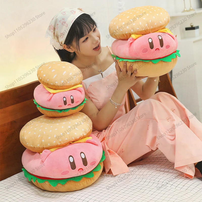 Kirby Plush Toy Cute Burger-Shaped Stuffed Animal for Kids Birthday Gift Soft Huggable Collectible Doll Ideal for Claw Machine
Kirby Plush Toy Cute Burger-Shaped Stuffed Animal for Kids Birthday Gift Soft Huggable Collectible Doll Ideal for Claw Machine