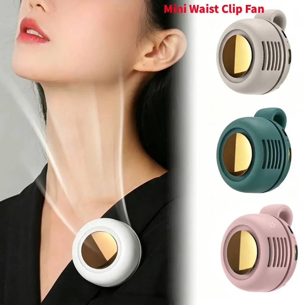 Mini Portable Clip Fan Handheld Waist Hanging Leafless Fan Rechargeable Small Whirlwind Desktop Fan For Daily Outdoor Travel
Mini Portable Clip Fan Handheld Waist Hanging Leafless Fan Rechargeable Small Whirlwind Desktop Fan For Daily Outdoor Travel