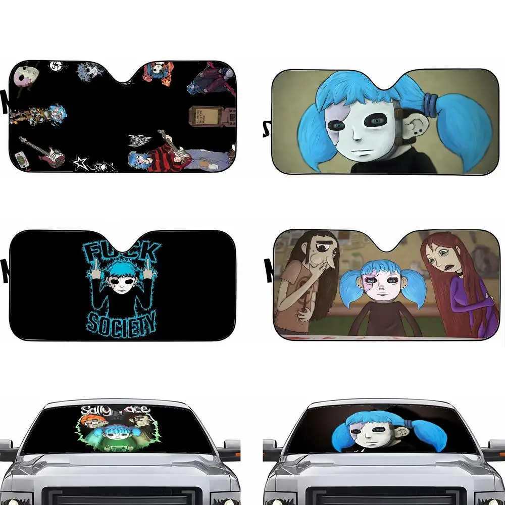 Game S-Sally Face Sun Visor Car Windshield Sun Shade UV Protection Foldable Heat Insulation Universal Auto Cover
Game S-Sally Face Sun Visor Car Windshield Sun Shade UV Protection Foldable Heat Insulation Universal Auto Cover