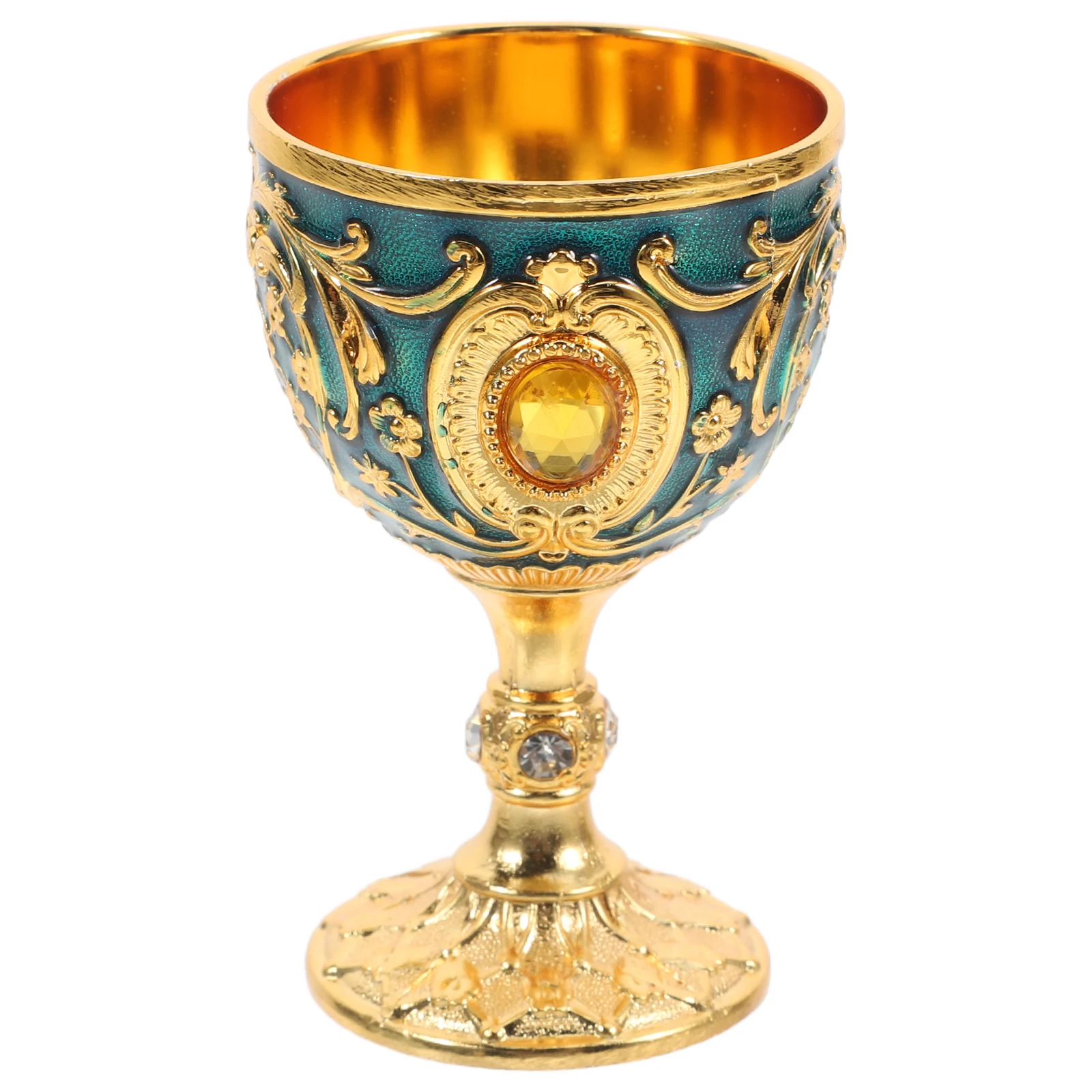 Elegant Chalice Cup Decorative Glass Copper Crystal Goblet Shot Glasses Metal Water Bowl Sturdy Material Creative
Elegant Chalice Cup Decorative Glass Copper Crystal Goblet Shot Glasses Metal Water Bowl Sturdy Material Creative