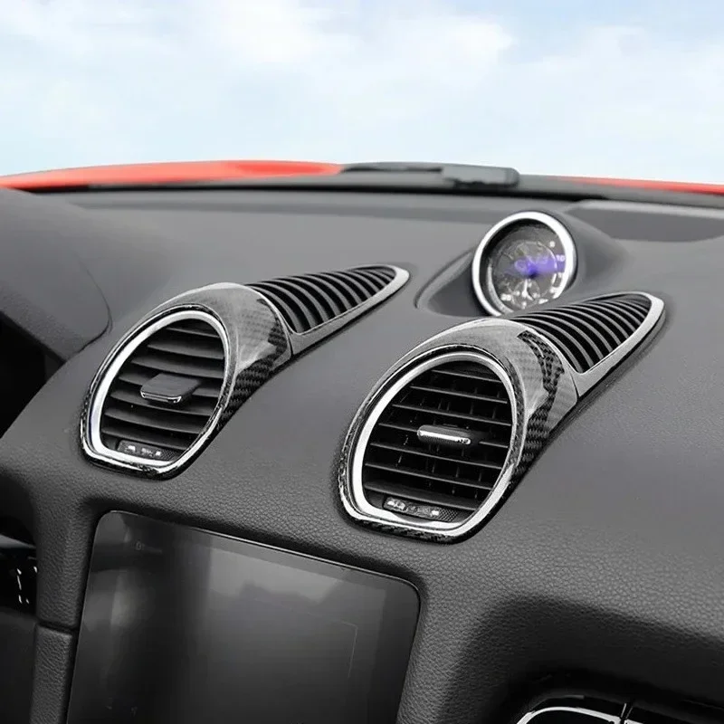 For Porsche 718 Real Dry Carbon Fiber 2016-2021 Interior Dashboard Air Vent Bezel Cover Decoration Modification Accessories
For Porsche 718 Real Dry Carbon Fiber 2016-2021 Interior Dashboard Air Vent Bezel Cover Decoration Modification Accessories