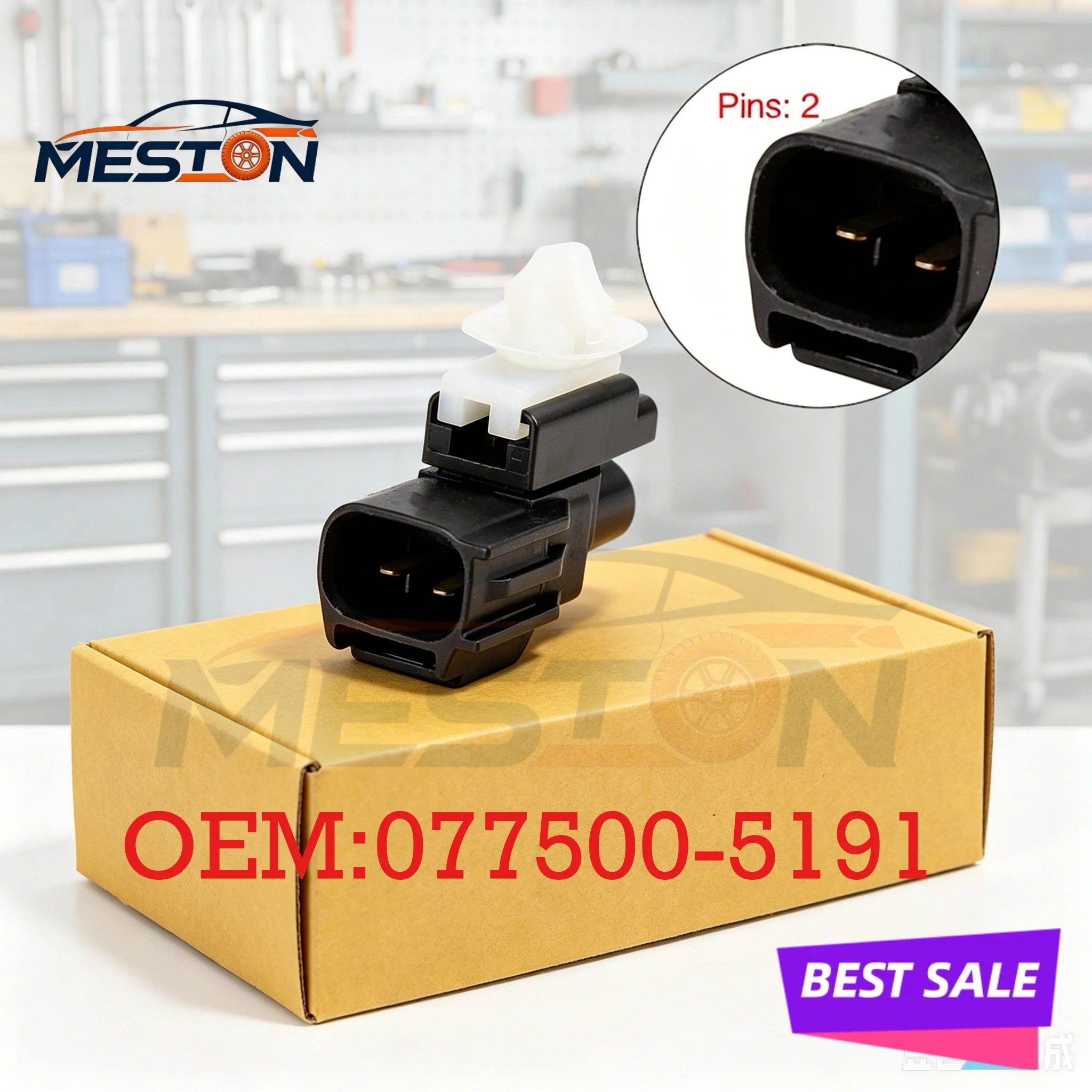 NEW 077500-5191 Air Temperature Sensor 88790-22131 for Toyota Corolla RAV4 Lexus GS300 Jaguar Mitsubishi Scion Suzuki MR320628
NEW 077500-5191 Air Temperature Sensor 88790-22131 for Toyota Corolla RAV4 Lexus GS300 Jaguar Mitsubishi Scion Suzuki MR320628