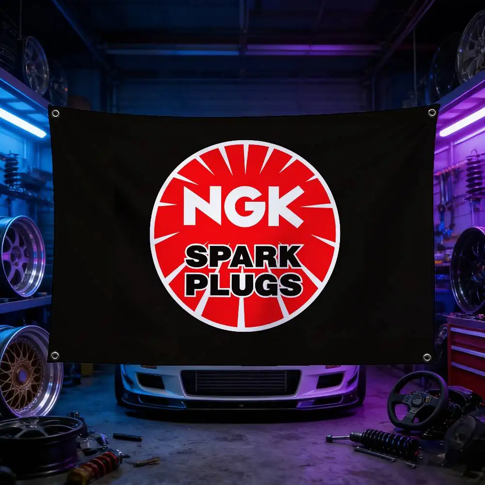 Motorcycle And Car Logo For NGK Flag 120g Brushed Polyester Sublimation Printing Durable Hanging Flag For Home Decor Event
Motorcycle And Car Logo For NGK Flag 120g Brushed Polyester Sublimation Printing Durable Hanging Flag For Home Decor Event