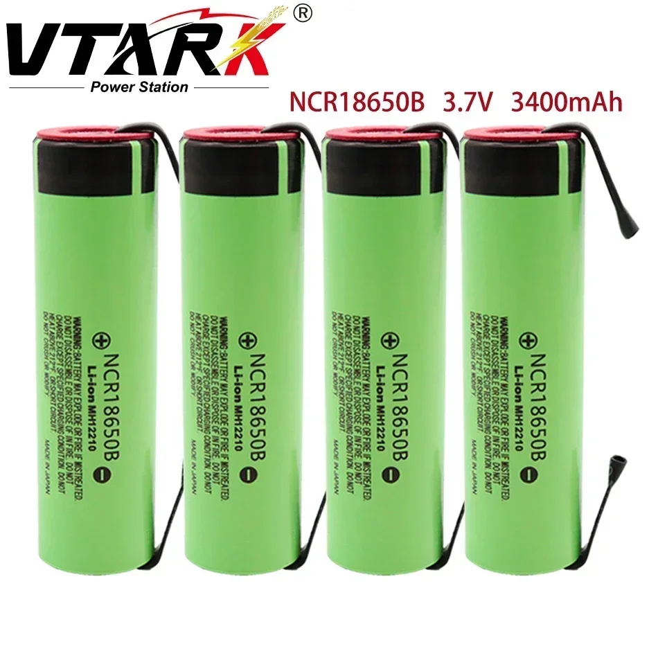 100% original NCR18650B 3.7V 3400mAh 18650 rechargeable lithium battery for 18650 battery + DIY nickel piece
100% original NCR18650B 3.7V 3400mAh 18650 rechargeable lithium battery for 18650 battery + DIY nickel piece