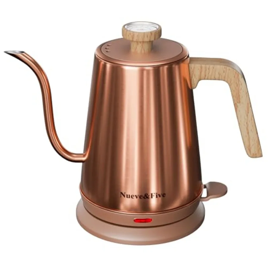 Gooseneck Electric Kettle with Thermometer Tea Kettle with Auto Shut-Off 1000W Hot Water Kettle Electric of Stainless Steel Ele
Gooseneck Electric Kettle with Thermometer Tea Kettle with Auto Shut-Off 1000W Hot Water Kettle Electric of Stainless Steel Ele