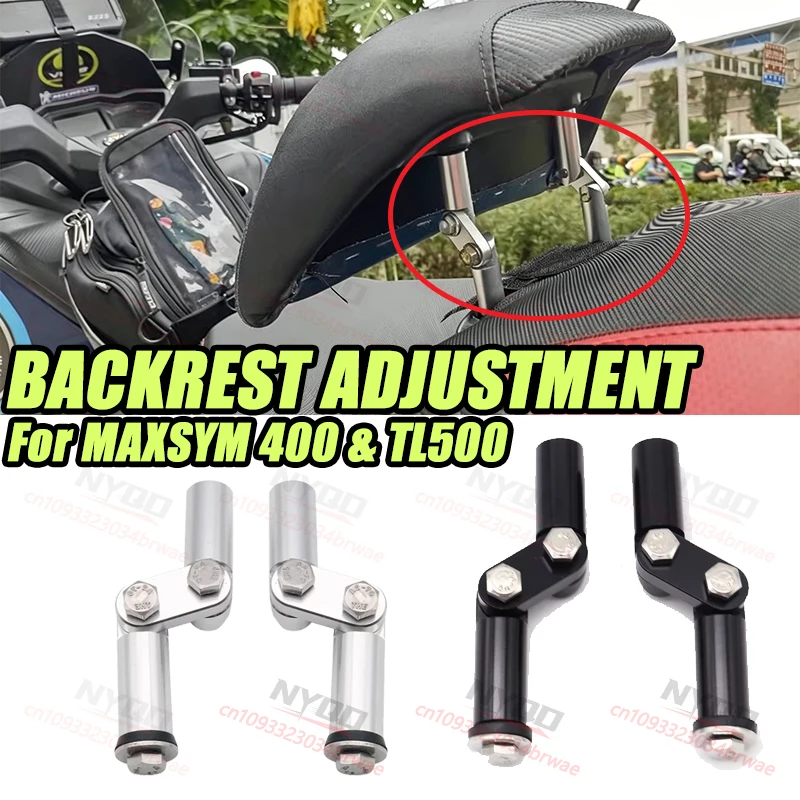 Motorcycle Adjustable Driver Rider Seat Backrest Raised Forward Backward Waist Support Bracket for SYM MAXSYM 400 Maxsym TL500
Motorcycle Adjustable Driver Rider Seat Backrest Raised Forward Backward Waist Support Bracket for SYM MAXSYM 400 Maxsym TL500