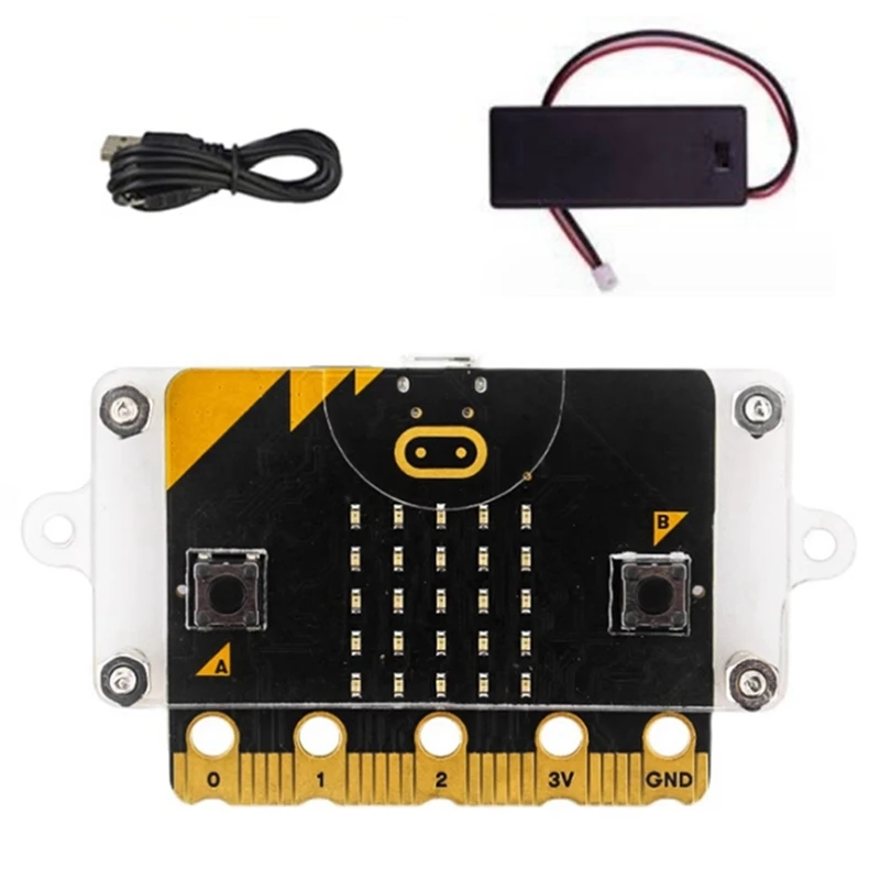 Материнская плата Bbc Microbit V2.0, представляем к графическому программированию в системе программирования питона, обучающая плата A
Материнская плата Bbc Microbit V2.0, представляем к графическому программированию в системе программирования питона, обучающая плата A