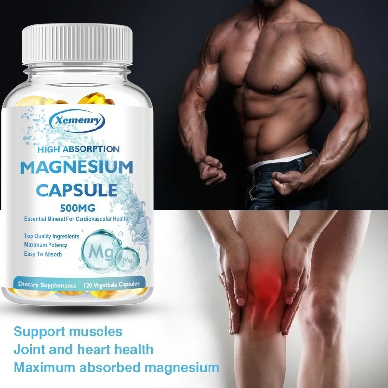 Магниевые капсулы — для здоровья костей, мышц и сердец, поддержка расслабления мышц, снятия стресса и тревоги
Магниевые капсулы — для здоровья костей, мышц и сердец, поддержка расслабления мышц, снятия стресса и тревоги