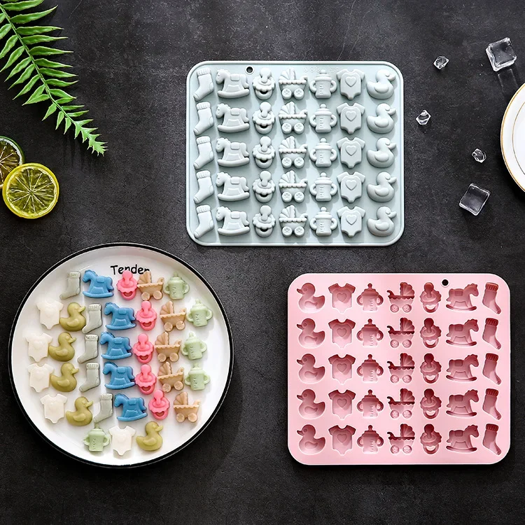 2 Pack Trojan Horse Duck Pacifier Baby Theme Silicone Molds Fondant Chocolate Mould Baking Tools Cake Decoration Accessories
2 Pack Trojan Horse Duck Pacifier Baby Theme Silicone Molds Fondant Chocolate Mould Baking Tools Cake Decoration Accessories