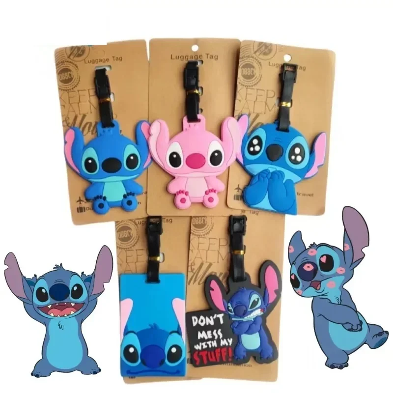 Hot Anime Stitch Chopper Luggage Tags Cartoon Silica Gel Pendant Cute Suitcase Travel Bag Decoration Accessories Gift
Hot Anime Stitch Chopper Luggage Tags Cartoon Silica Gel Pendant Cute Suitcase Travel Bag Decoration Accessories Gift